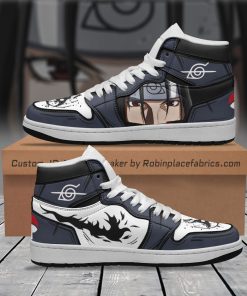 Uchiha Itachi Amaterasu Custom Jordan Sneakers