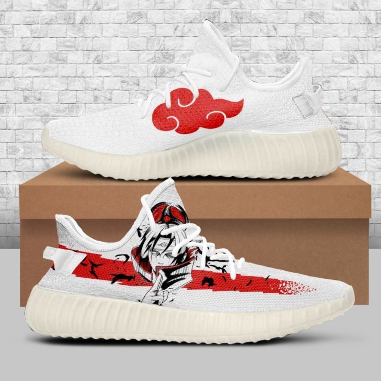 Uchiha Itachi Jutsu Naruto Custom Yeezy Shoes