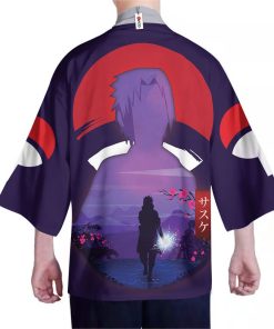 Uchiha Sasuke Naruto All Over Print Kimono Uchiha Sasuke Naruto All Over Print Kimono