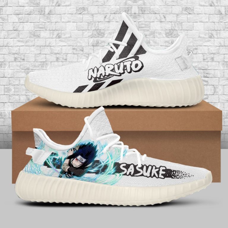 Uchiha Sasuke Shoes Naruto Custom Yeezy Shoes
