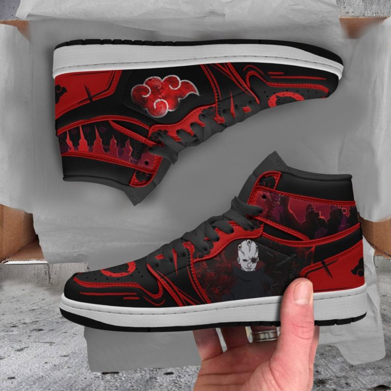 Uchiha Shin Custom JD 1  High Sneakers