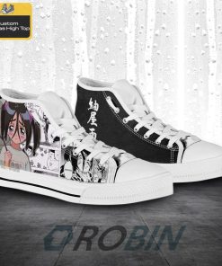 Ururu Tsumugiya Bleach Anime Mixed Manga Canvas High Top Shoes