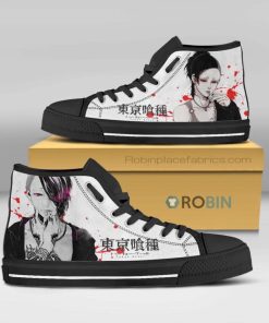 Uta Tokyo Ghoul Anime Canvas High Top Shoes
