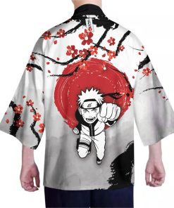 Uzumaki Naruto Kimono Custom Japan Style Anime Naruto Kimono Cardigan