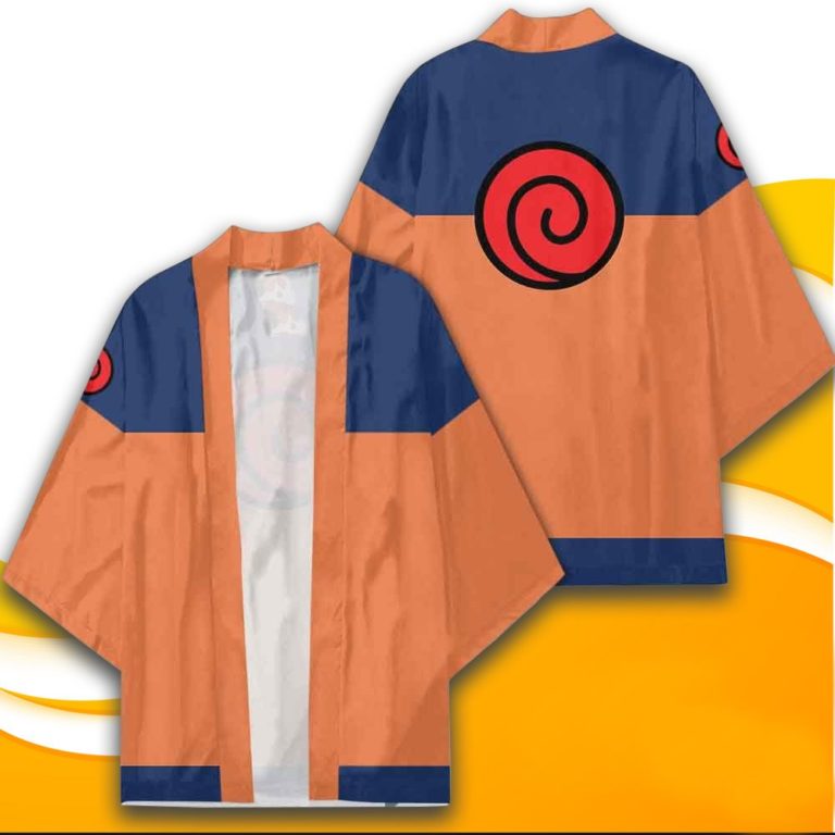 Uzumaki Naruto Kimono Uniform Anime Naruto Kimono Cardigan