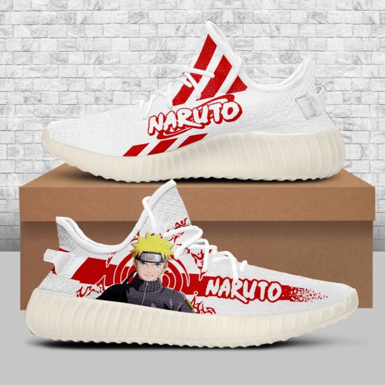 Uzumaki Naruto Kurama Seal Custom Yeezy Shoes