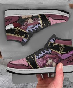 Vanessa Enoteca JD Sneakers Custom Black Clover Anime Shoes