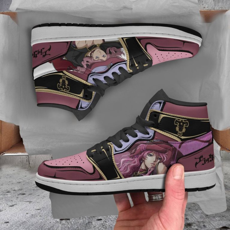 Vanessa Enoteca JD Sneakers Custom Black Clover Anime Shoes