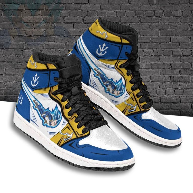 Vegeta Blue JD 1 Sneakers Anime Shoes