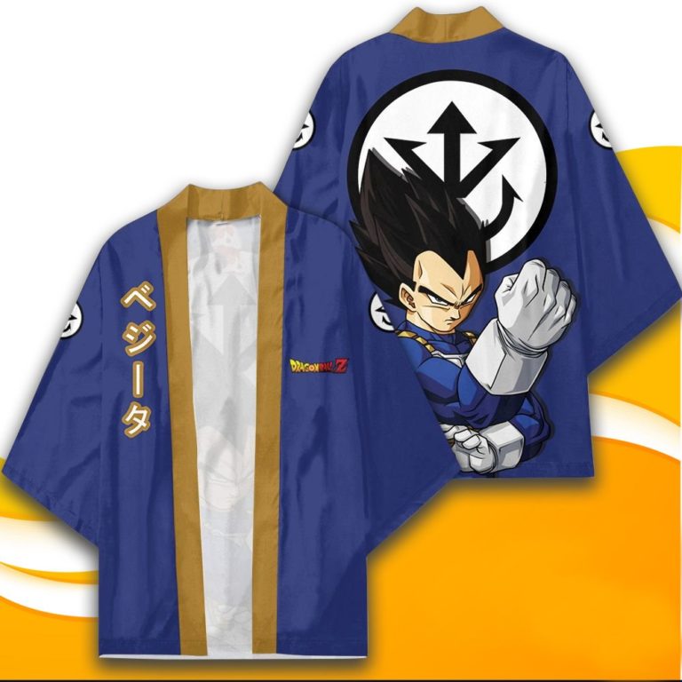 Vegeta Dragon Ball Z All Over Print Kimono