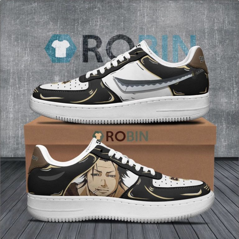 Yami Sukehiro Air Force 1 Sneakers Custom Black Clover Anime Shoes