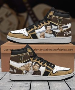 Yami Sukehiro JD Sneakers Custom Black Clover Anime Shoes