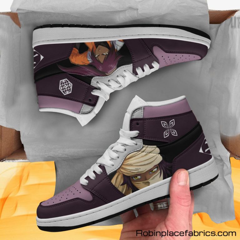 Yoruichi Shihoin JD Sneakers Custom Bleach Anime Shoes