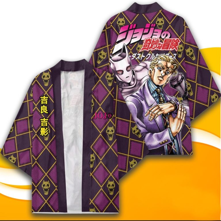 Yoshikage Kira Jojo’s Bizarre Adventure Kimono Cardigan