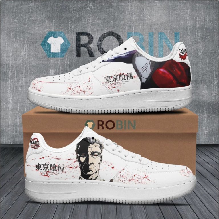 Yoshimura Air Force 1 Sneakers Custom Tokyo Ghoul Anime Shoes