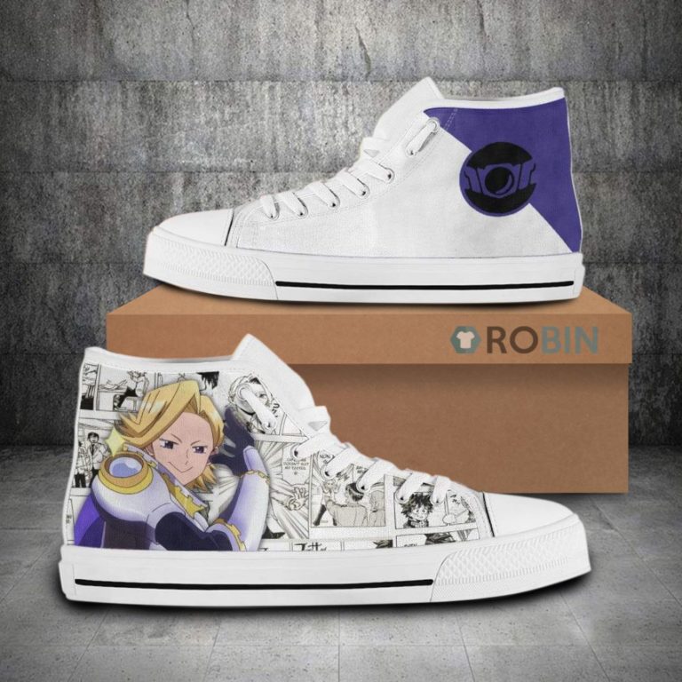 Yuga Aoyama My Hero Academia Anime Mixed Manga Style High Top Canvas Shoes