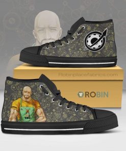 Yugo Tennouji Steins;Gate Anime Canvas High Top Shoes