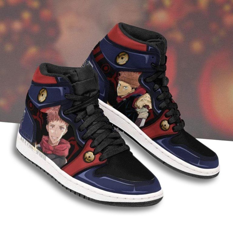 Yuji Itadori JD 1 Sneakers Custom Jujutsu Kaisen Anime Shoes