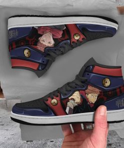 Yuji Itadori JD 1 Sneakers Custom Jujutsu Kaisen Anime Shoes Yuji Itadori JD 1 Sneakers Custom Jujutsu Kaisen Anime Shoes