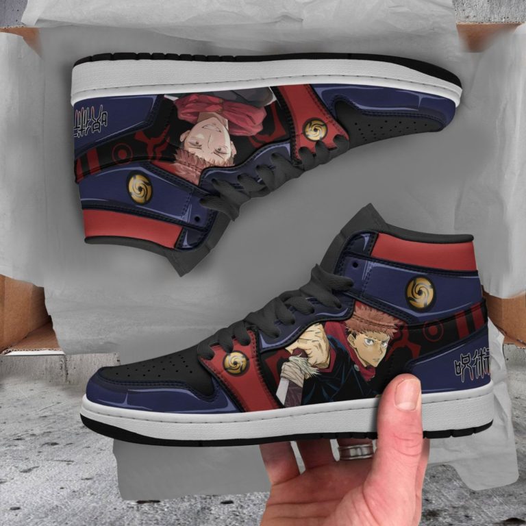 Yuji Itadori JD 1 Sneakers Custom Jujutsu Kaisen Anime Shoes ...