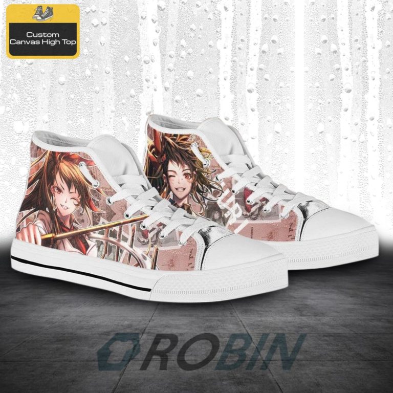 Yuri Tower of God Anime High Top Canvas Shoes