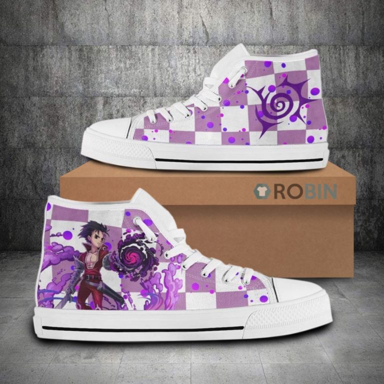 Zeldris The Seven Deadly Sins Anime Canvas High Top Shoes
