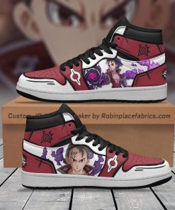 Zeldris JD Sneakers Custom The Seven Deadly Sins Anime Shoes Zeldris JD Sneakers Custom The Seven Deadly Sins Anime Shoes