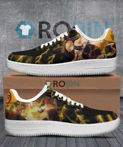 Zenitsu Air Force 1 Sneakers Custom Demon Slayer Anime Shoes Zenitsu Air Force 1 Sneakers Custom Demon Slayer Anime Shoes