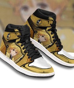 Zenitsu Custom Shoes Kimetsu No Yaiba Custom Jordan 1 High Zenitsu Custom Shoes Kimetsu No Yaiba Custom Jordan 1 High