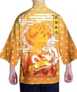 Zenitsu Demon Slayer Otaku All Over Print Kimono