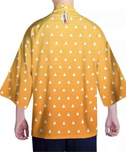 Zenitsu Kimono Uniform Anime Demon Slayer Kimono Cardigan