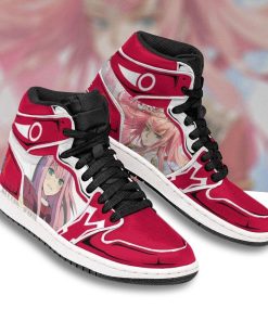 Zero Two JD Sneakers Custom Darling In The Franxx Anime Shoes