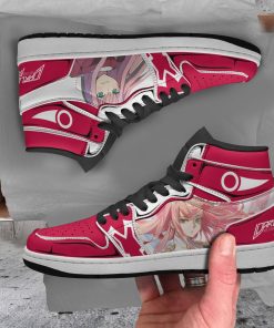 Zero Two JD Sneakers Custom Darling In The Franxx Anime Shoes Zero Two JD Sneakers Custom Darling In The Franxx Anime Shoes