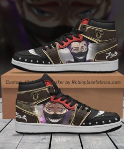 Zora Ideale JD Sneakers Custom Black Clover Anime Shoes Zora Ideale JD Sneakers Custom Black Clover Anime Shoes