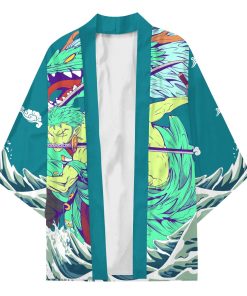 Zoro Three Sword All Over Print Kimono