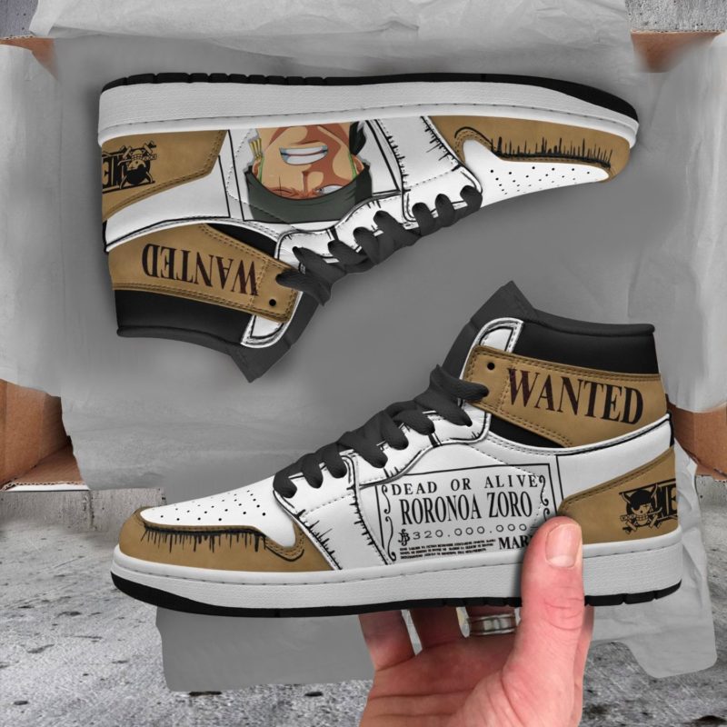 Roronoa Zoro One Piece Custom Air Jordan Shoes - InkTee Store