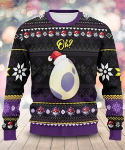 10km Pokemon Egg Unisex Wool Sweater