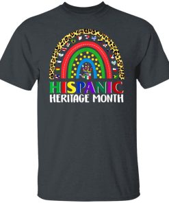 National Hispanic Heritage Month Rainbow All Countries Flags Shirt