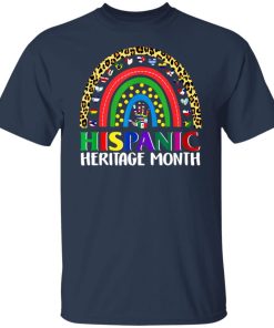 National Hispanic Heritage Month Rainbow All Countries Flags Shirt