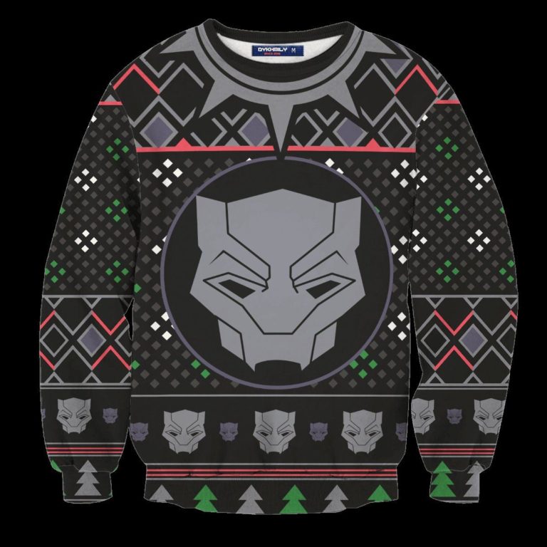 A Wakandan Christmas Unisex Wool Sweater