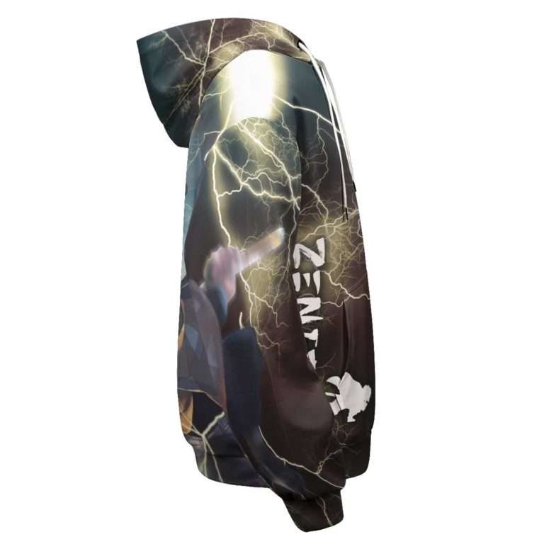 Agatsuma Zenitsu 3D AOP Pullover Hoodie