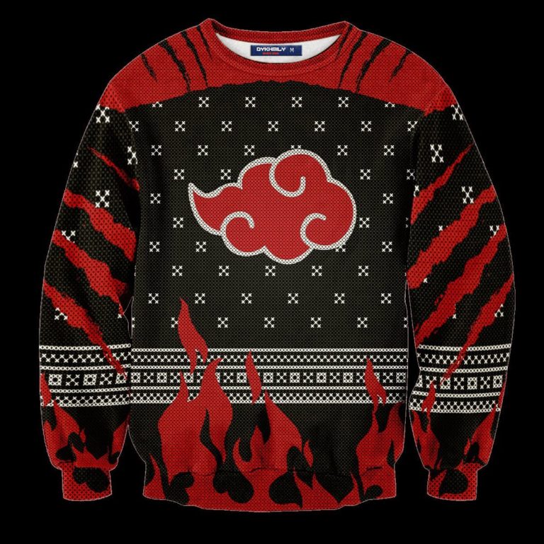 Akatsuki Cloud Christmas Unisex Wool Sweater