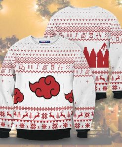 Akatsuki White Christmas Unisex Wool Sweater