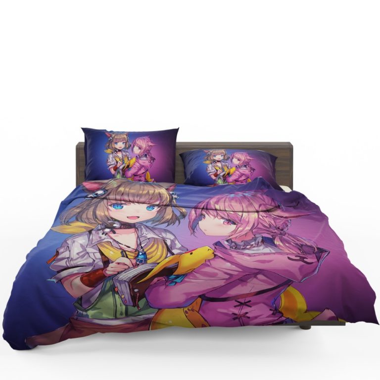 Anime Girl Final Fantasy Bedding Set