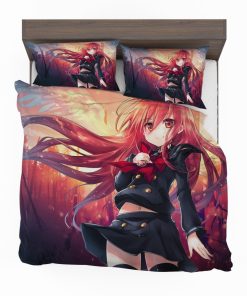 Anime Girl Fire Angel Bedding Set Anime Girl Fire Angel Bedding Set