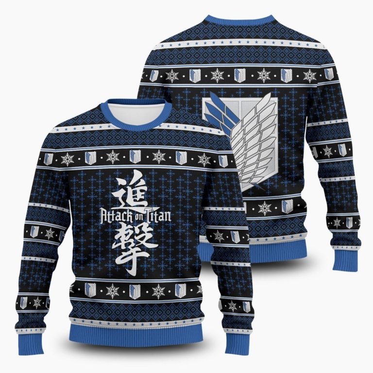 Attack on Titan Unisex Wool Sweater1