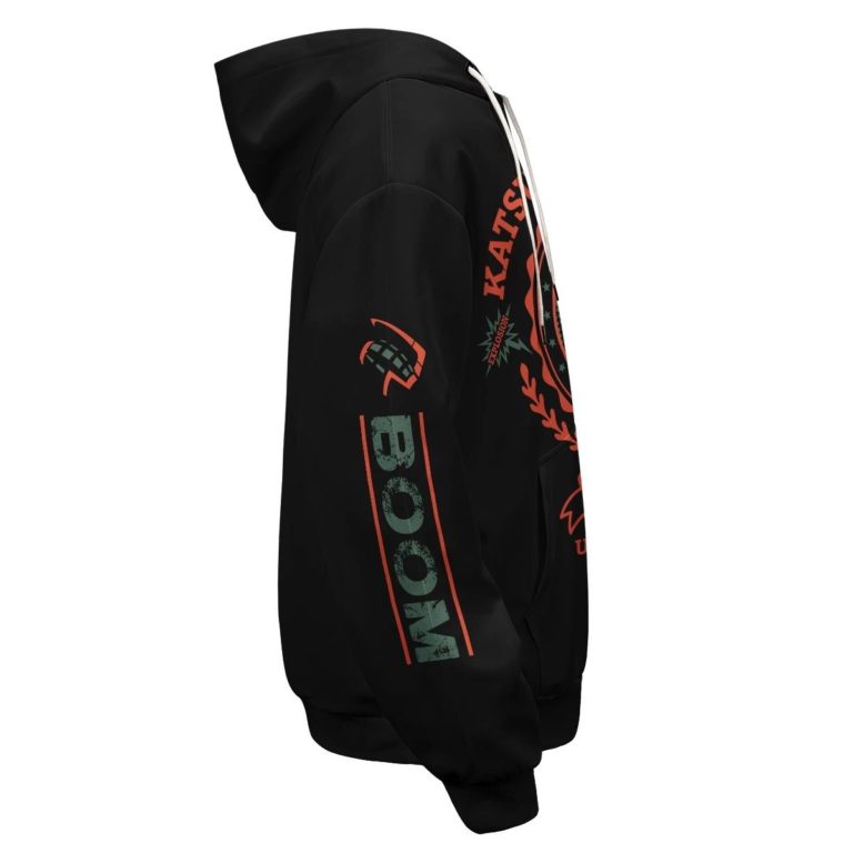 Bakugo Katsuki 3D AOP Pullover Hoodie