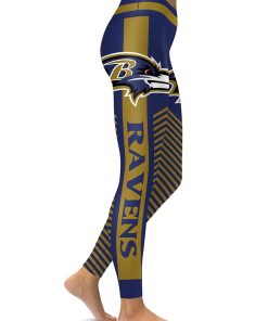 Baltimore Ravens Football AOP High Waist Leggings Baltimore Ravens Football AOP High Waist Leggings