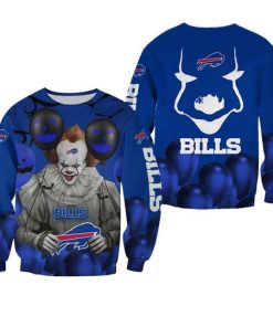 Buffalo Bills Pennywise The Dancing Clown It Halloween 3d Sweater