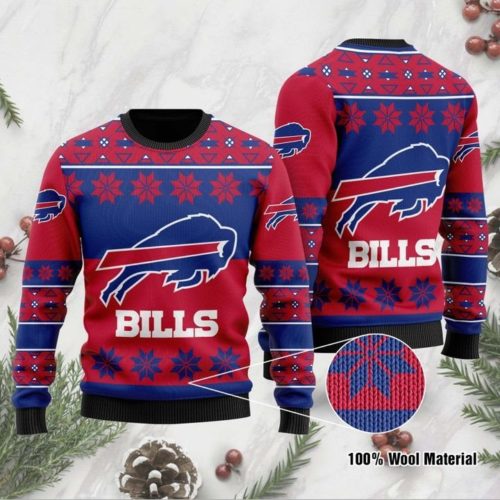 Buffalo Bills Ugly Christmas Sweater | RobinPlaceFabrics | Reviews on ...